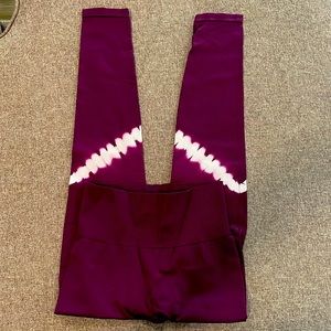 Pink cool and comfy leggings size small